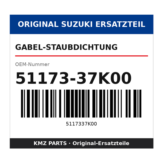 Suzuki Gabel-Staubdichtung 51173-37K00