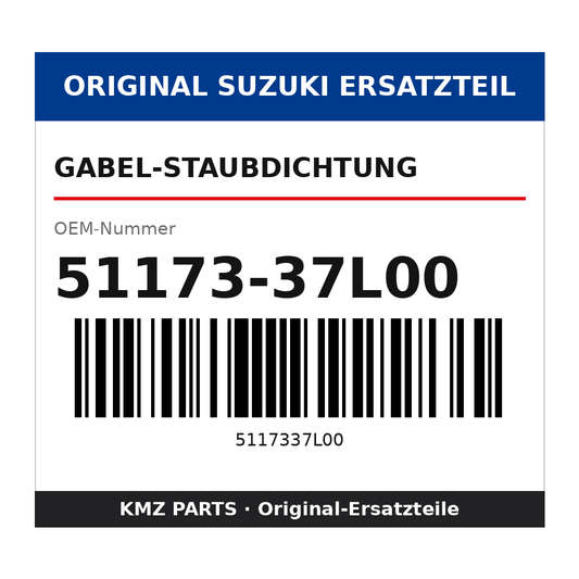 Suzuki Gabel-Staubdichtung 51173-37L00