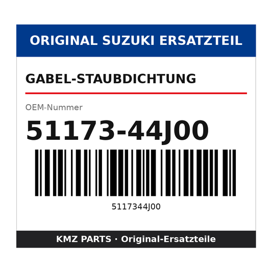 Suzuki Gabel-Staubdichtung 51173-44J00