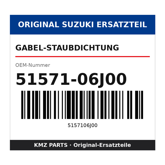 Suzuki Gabel-Staubdichtung 51571-06J00