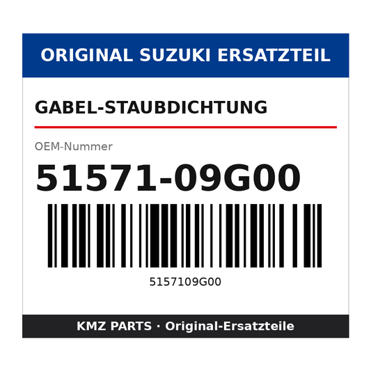 Suzuki Gabel-Staubdichtung 51571-09G00