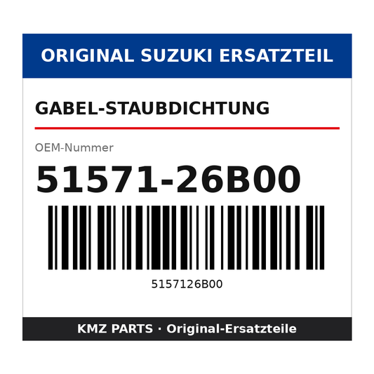 Suzuki Gabel-Staubdichtung 51571-26B00