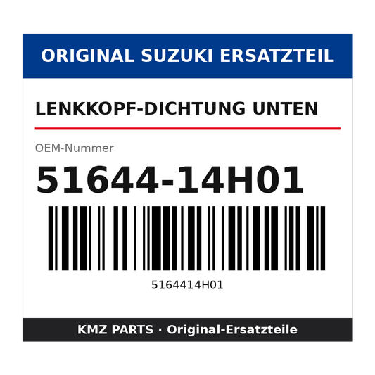 Suzuki Lenkkopf-Dichtung unten 51644-14H01