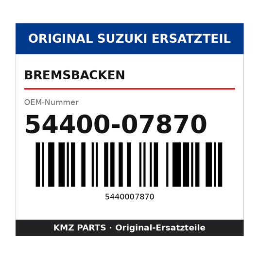 Suzuki Bremsbacken 54400-07870