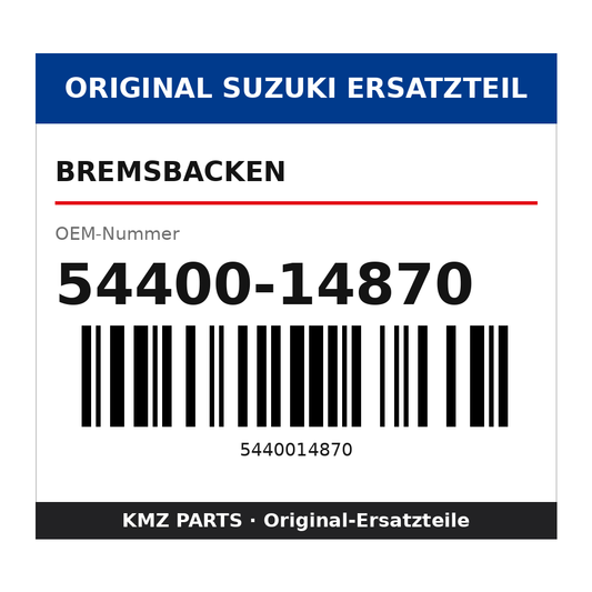 Suzuki Bremsbacken 54400-14870