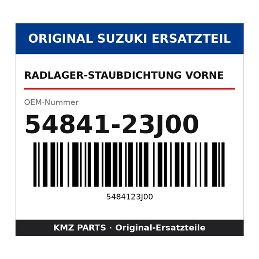 Suzuki Radlager-Staubdichtung vorne 54841-23J00
