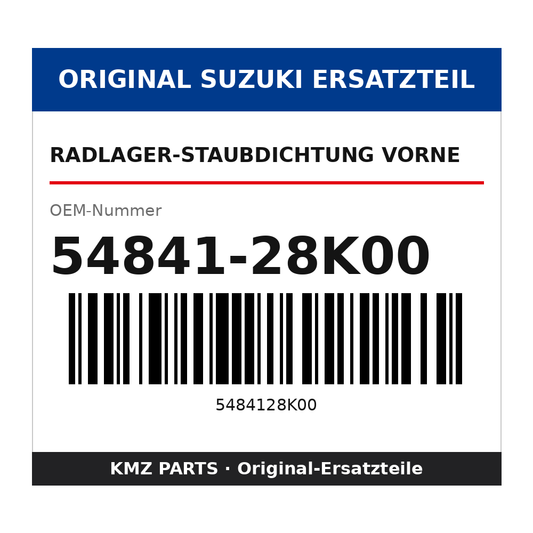 Suzuki Radlager-Staubdichtung vorne 54841-28K00