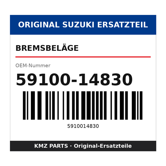 Suzuki Bremsbeläge 59100-14830