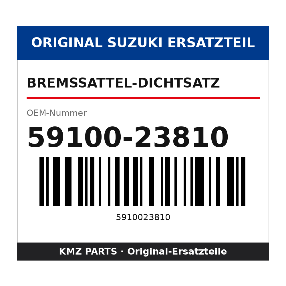 Suzuki Bremssattel-Dichtsatz 59100-23810
