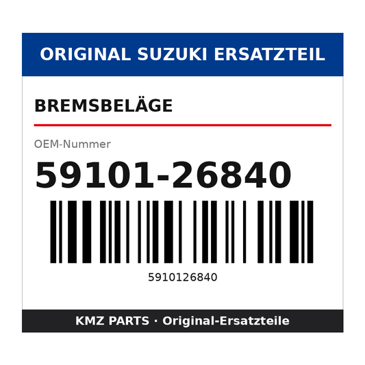 Suzuki Bremsbeläge 59101-26840