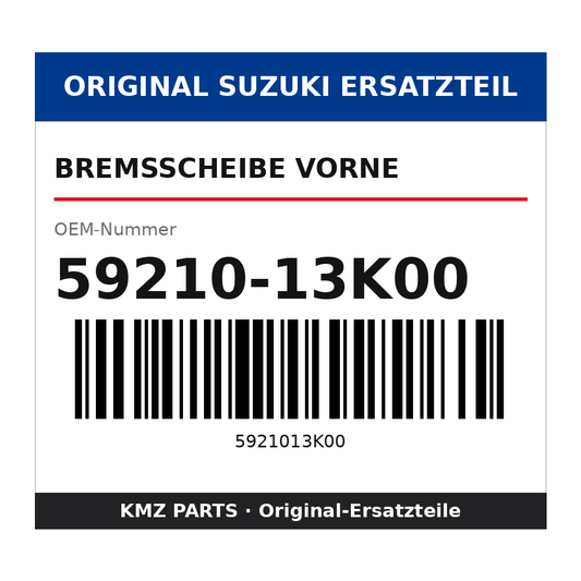 Suzuki Bremsscheibe vorne 59210-13K00