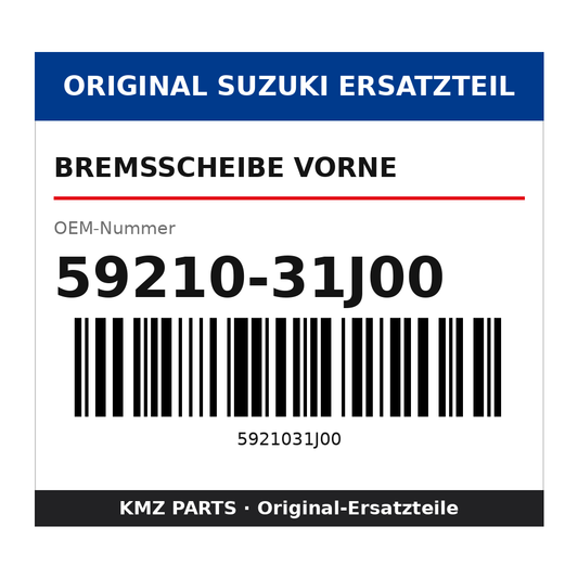 Suzuki Bremsscheibe vorne 59210-31J00