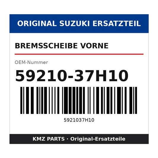 Suzuki Bremsscheibe vorne 59210-37H10