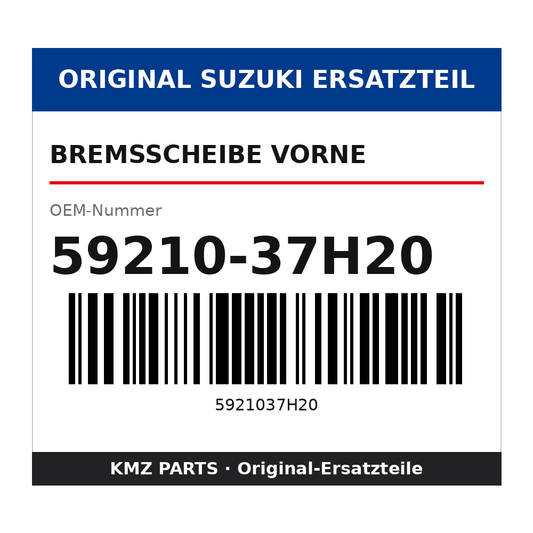 Suzuki Bremsscheibe vorne 59210-37H20