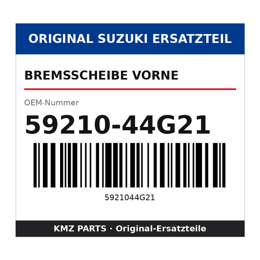 Suzuki Bremsscheibe vorne 59210-44G21