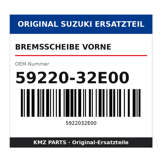 Suzuki Bremsscheibe vorne 59220-32E00
