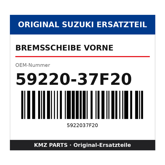 Suzuki Bremsscheibe vorne 59220-37F20