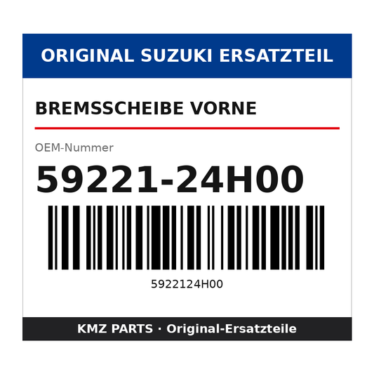 Suzuki Bremsscheibe vorne 59221-24H00