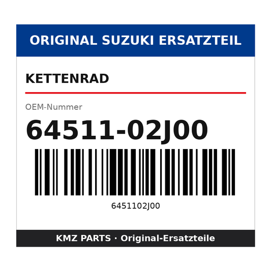 Suzuki Kettenrad 64511-02J00