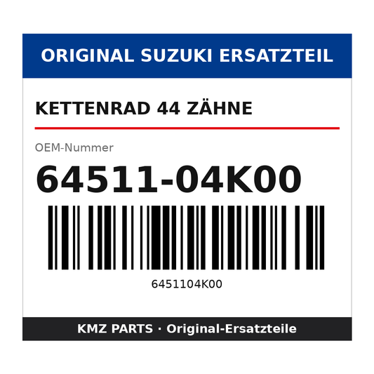 Suzuki Kettenrad 44 Zähne 64511-04K00