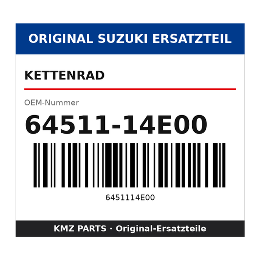 Suzuki Kettenrad 64511-14E00