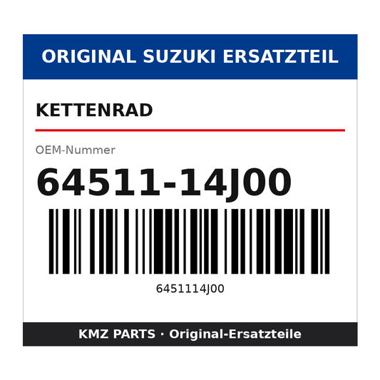 Suzuki Kettenrad 64511-14J00
