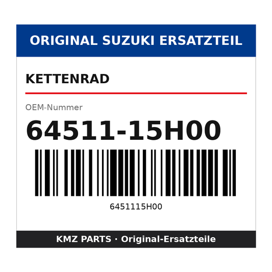 Suzuki Kettenrad 64511-15H00