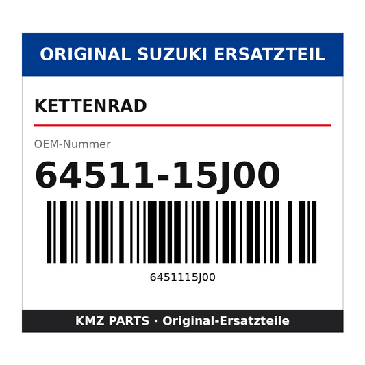 Suzuki Kettenrad 64511-15J00