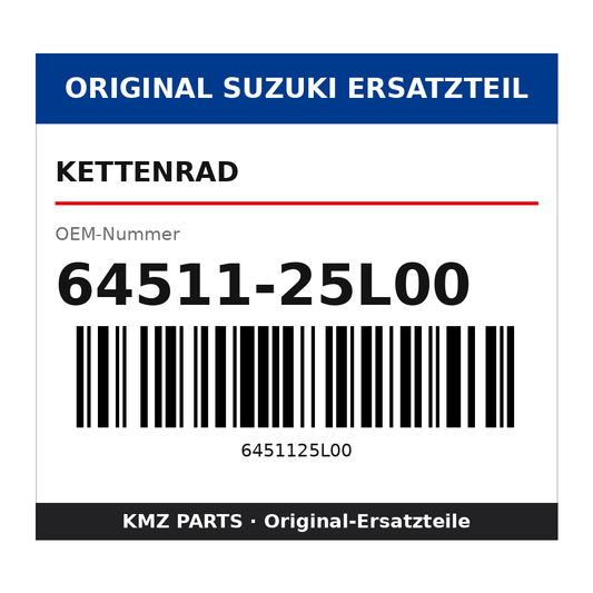 Suzuki Kettenrad 64511-25L00