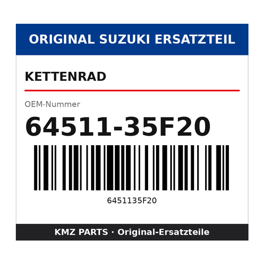 Suzuki Kettenrad 64511-35F20