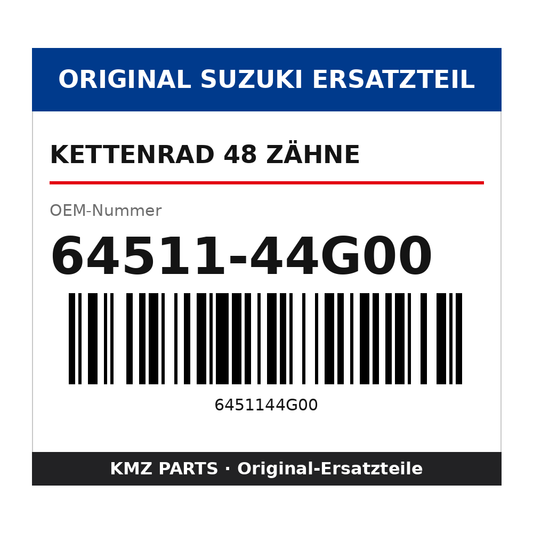 Suzuki Kettenrad 48 Zähne 64511-44G00
