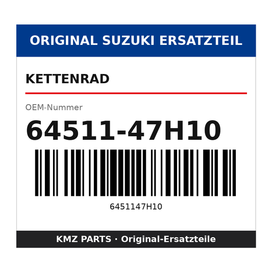 Suzuki Kettenrad 64511-47H10