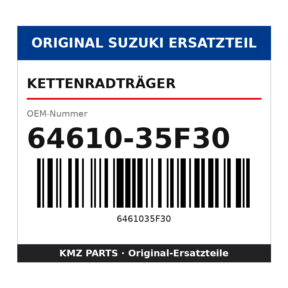 Suzuki Kettenradträger 64610-35F30