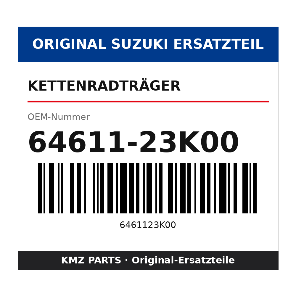 Suzuki Kettenradträger 64611-23K00