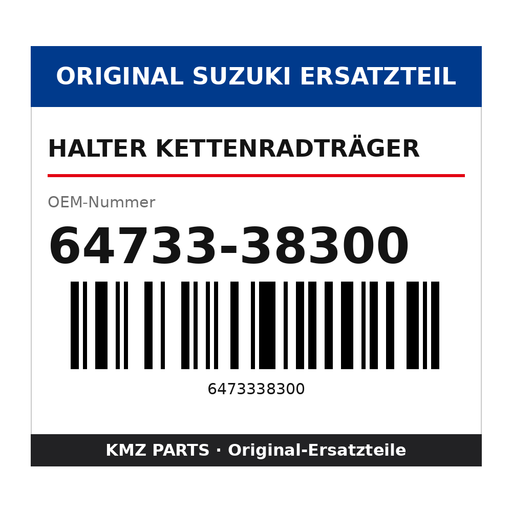 Suzuki Halter Kettenradträger 64733-38300