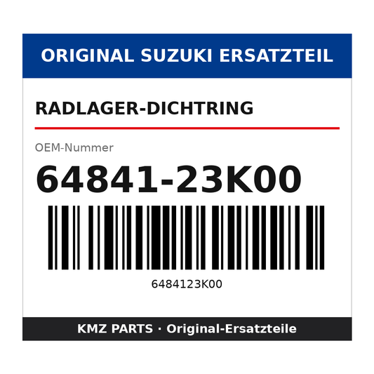 Suzuki Radlager-Dichtring 64841-23K00