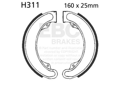EBC H311 Bremsbacken