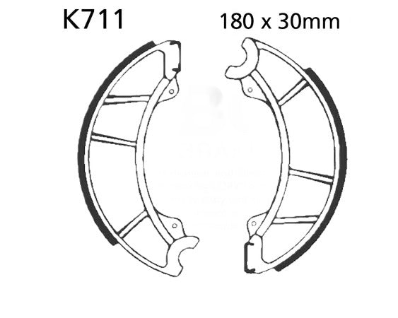 EBC K711 Bremsbacken