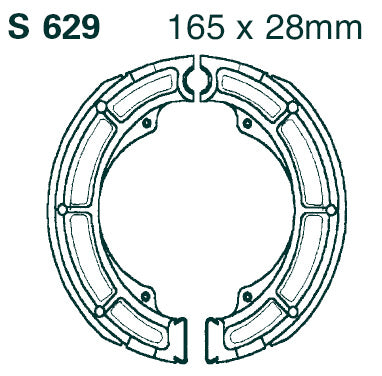 EBC S629 G Bremsbacken