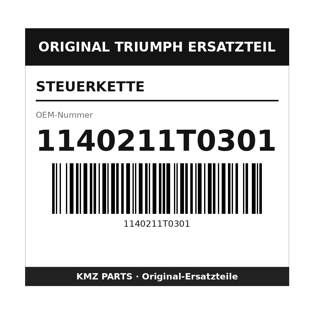 Triumph Steuerkette 1140211T0301