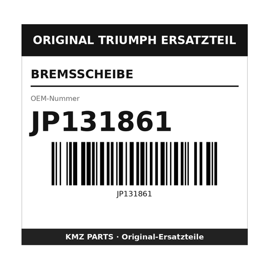 Triumph Bremsscheibe JP131861