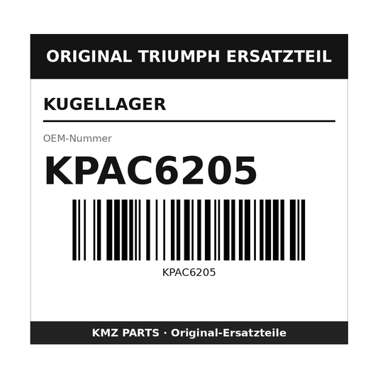 Triumph Kugellager KPAC6205