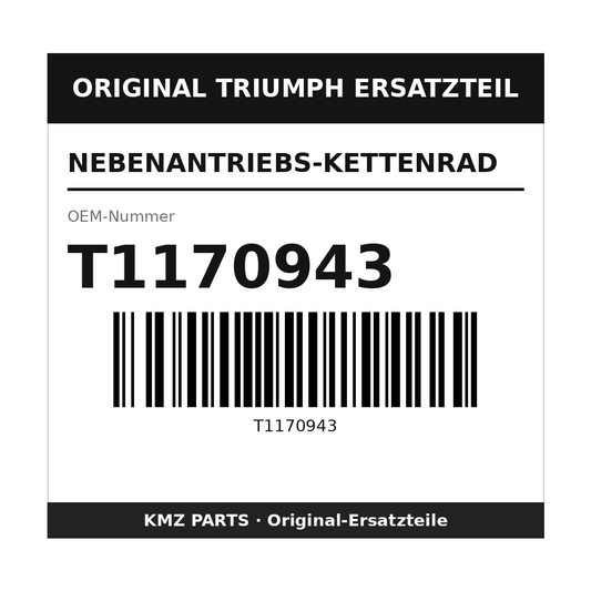 Triumph Nebenantriebs-Kettenrad T1170943