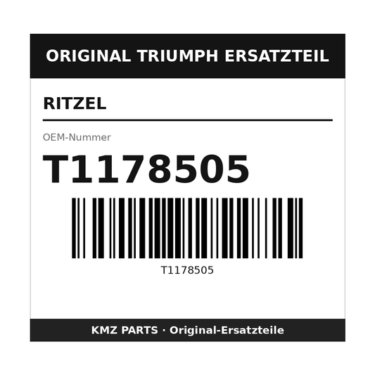 Triumph Ritzel T1178505