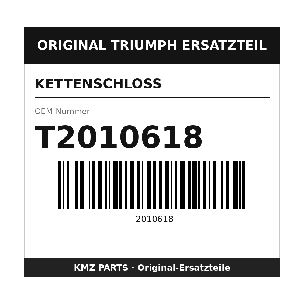 Triumph Kettenschloss T2010618