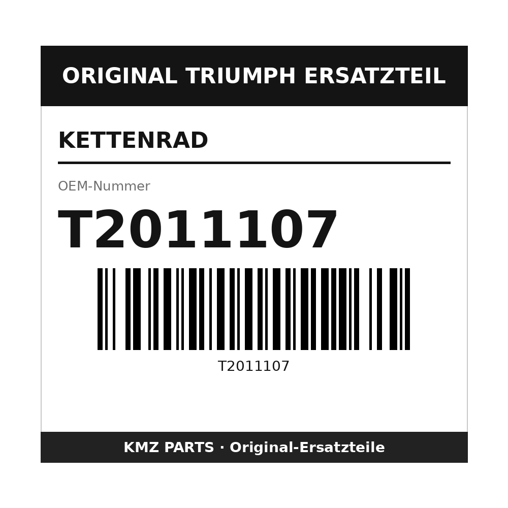 Triumph Kettenrad T2011107