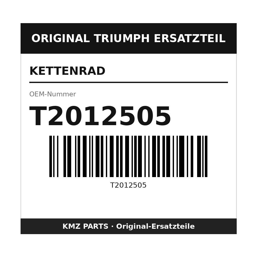 Triumph Kettenrad T2012505