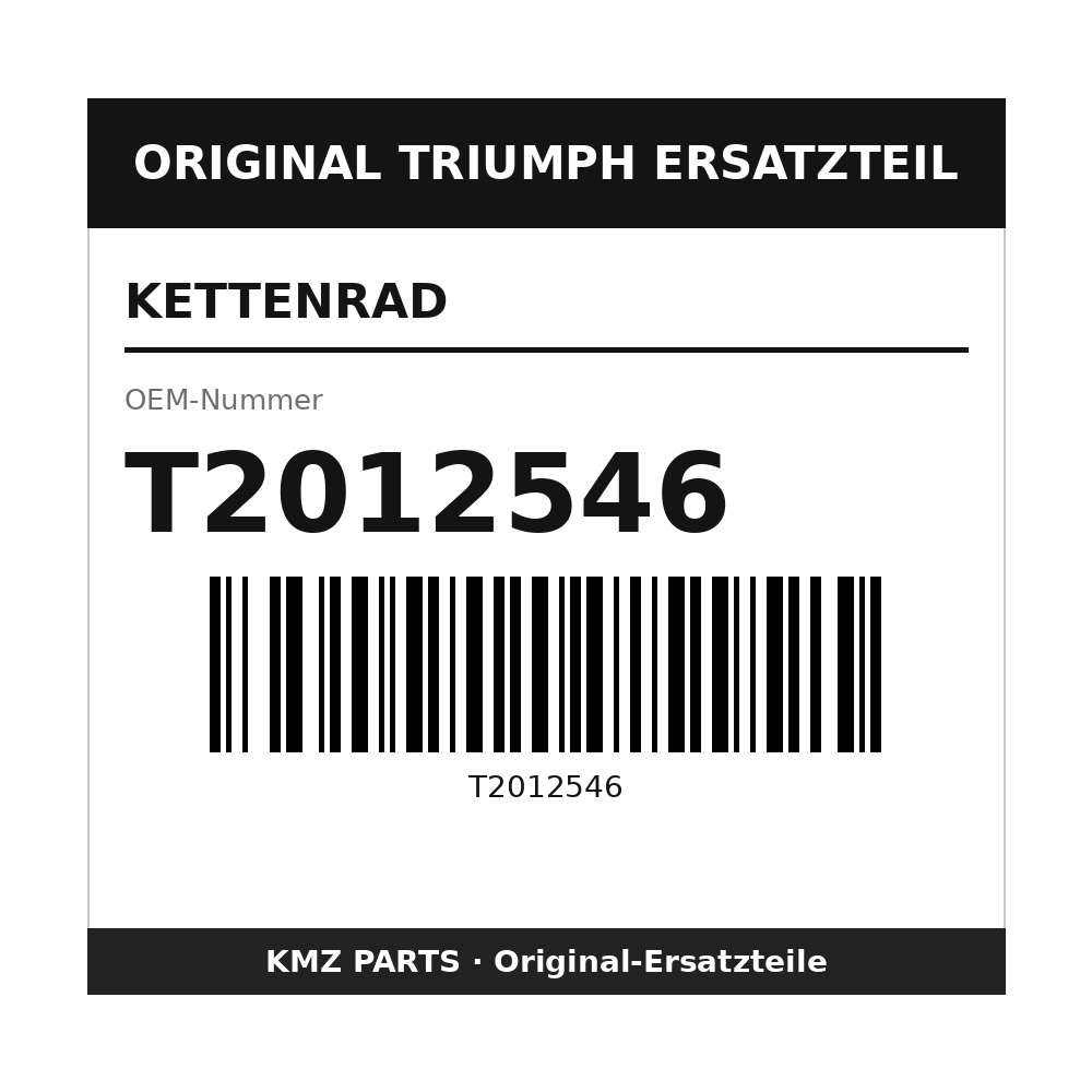 Triumph Kettenrad T2012546