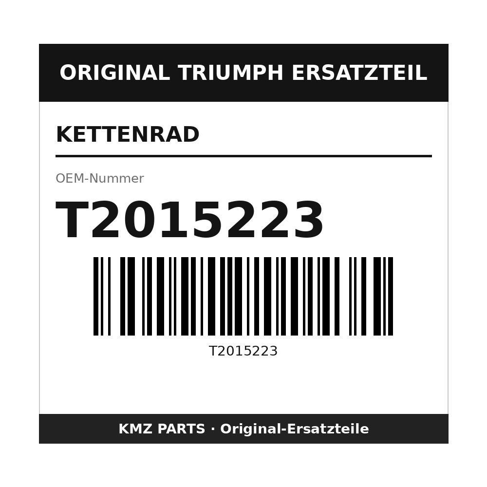 Triumph Kettenrad T2015223