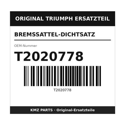 Triumph Bremssattel-Dichtsatz T2020778